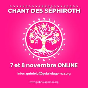 7 y 8 de noviembre - Canto de las Sefirot Online
