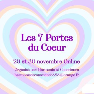 29 y 30 de Noviembre - Las 7 Puertas del Corazón Online