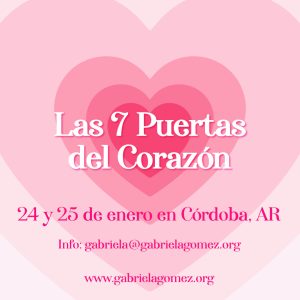 24 y 25 de enero - Las 7 Puertas del Corazón en Córdoba, Argentina