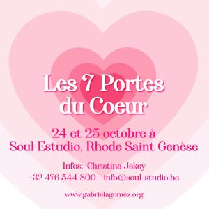 24 y 25 de Octubre - Las 7 Puertas del Corazón en Rhode St Genèse, Belgique